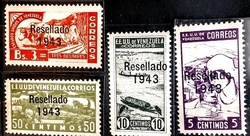 Venezuela - Resellado 1943
