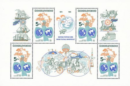 110. výročí Světové poštovní unie