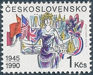 45. výročí osvobození Československa