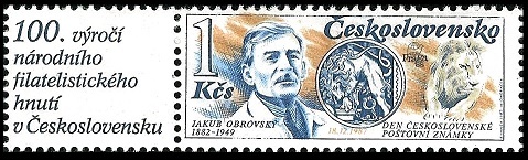 Den čs. poštovní známky 1987