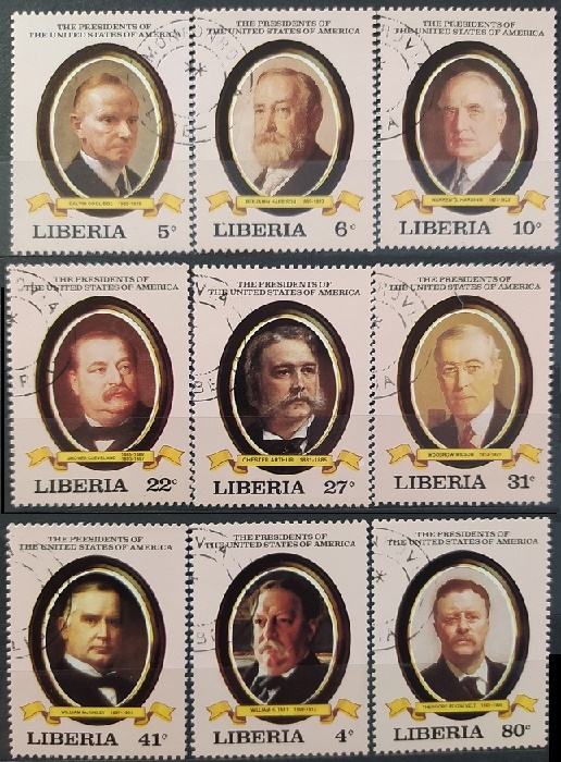 Libérie - Prezidenti USA