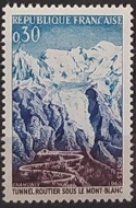 Mont Blanc - razítkovaná