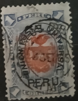 Peru - Přetisk UPU