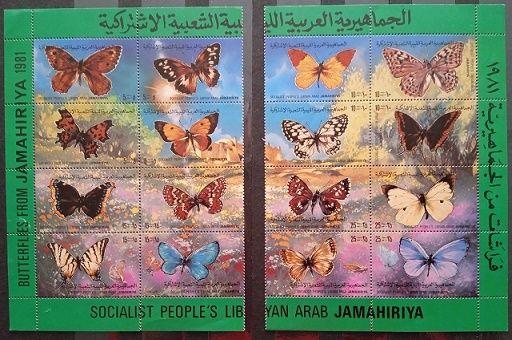 Libye  - motýli