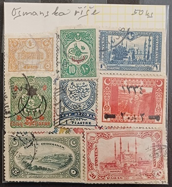 50 různých Osmanská říše