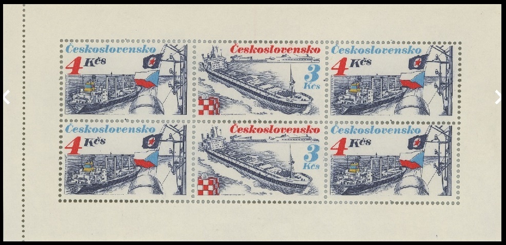 Sešitkový list - Československá námořní plavba