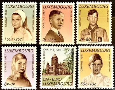 Princové a princezny Lucemburků  