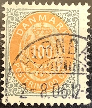 Číslo a koruna - 100 ö
