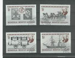 Mongolsko - Poštovní historie