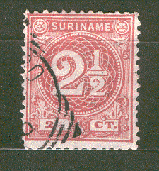 Surinam - číslice