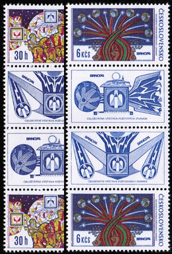 Celostátní výstava poštovních známek Brno 1974