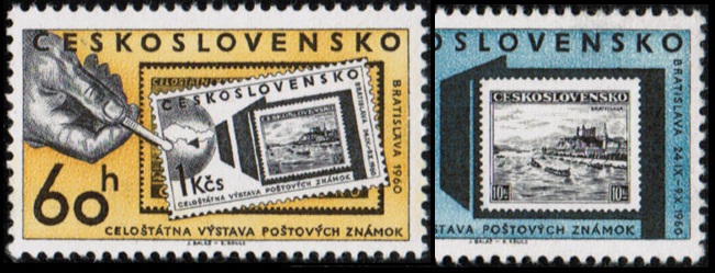 Výstava poštovních známek Bratislava 1960
