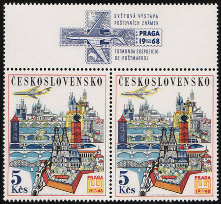 Světová výstava poštovních známek PRAGA 1968