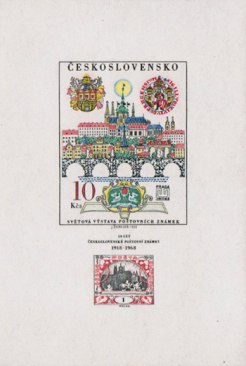 50. výročí vydání první čs. známky