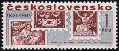 Den československé poštovní známky 1967