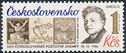 Den československé poštovní známky 1986