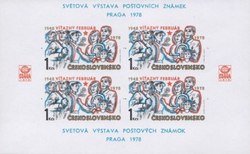 30. výročí Února 1948 - PRAGA 1978