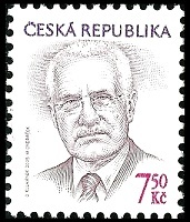 Prezident Václav Klaus 7,50