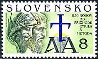 Slovensko - 1130 let od příchodu Cyrila a Metoděje