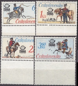Historické poštovní stejnokroje