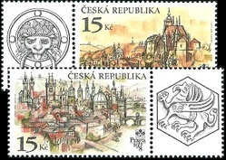 Praga 1998 - Praha stověžatá