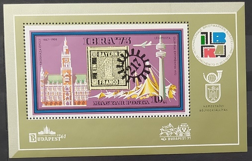 Výstava poštovních známek Ibra '73