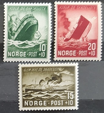 Norsko - Obětem válek na moři
