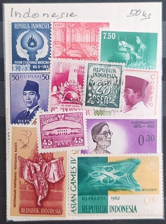 50 různých Indonésie