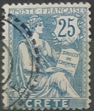 Francouzská pošta na Krétě