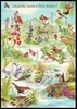 Krkonoše - pohlednice s natištěnou známkou