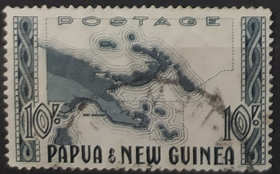 Papua Nová Guinea - mapa