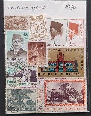 50 různých Indonésie