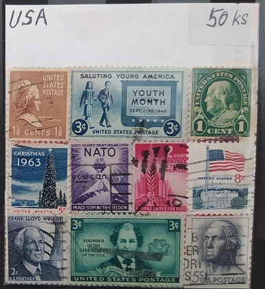 50 rúzných USA